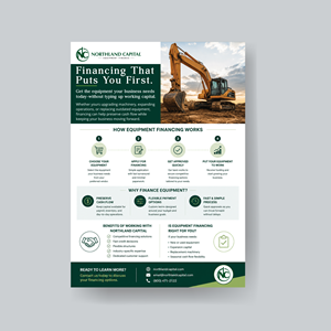 Flyer Design by Designpoints for Northland Capital | Design: #37400218