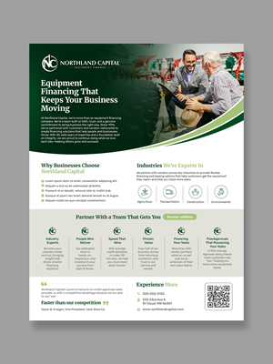 Flyer Design by debdesign for Northland Capital | Design: #37412295