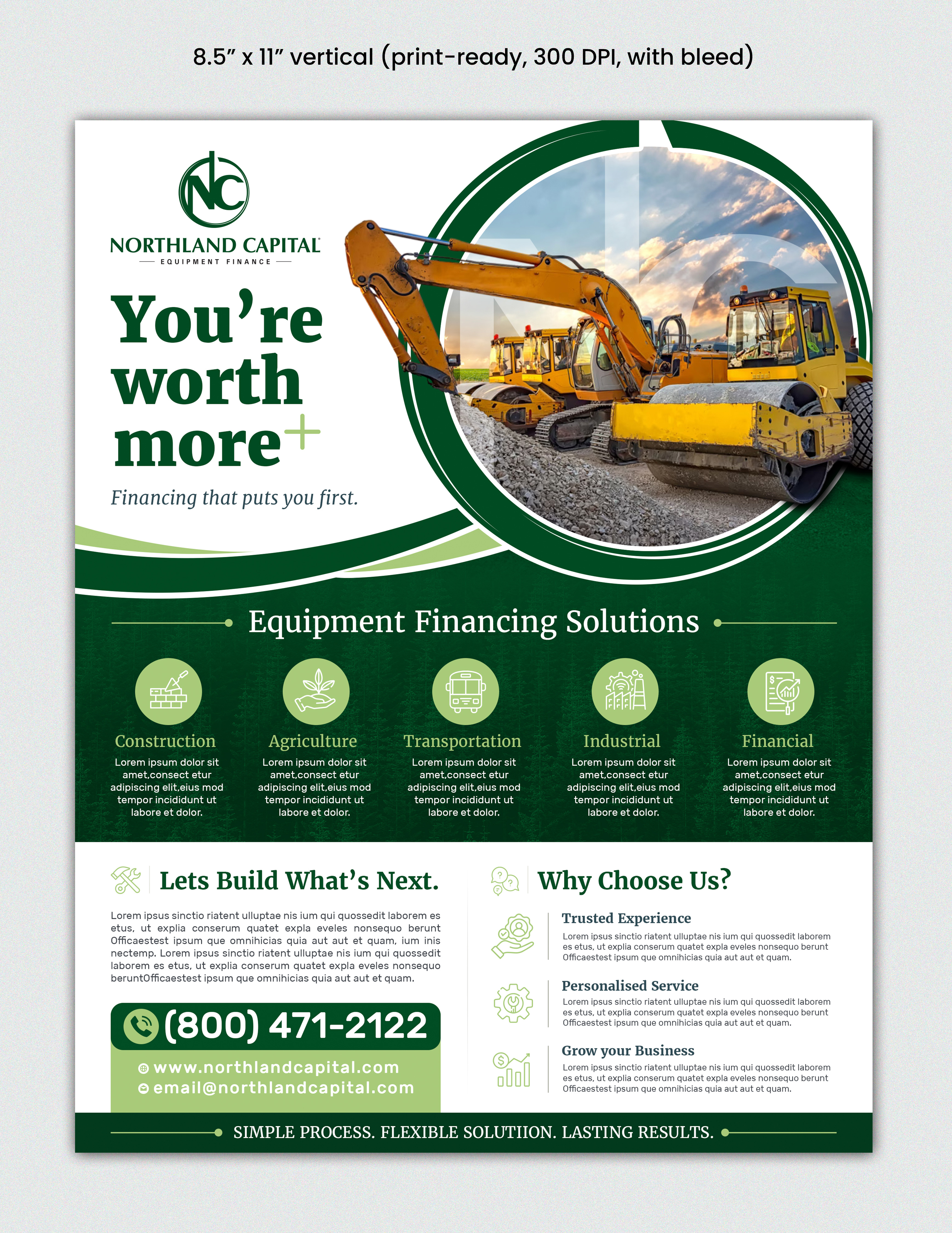 Flyer Design by SAI DESIGNS for Northland Capital | Design #37417716