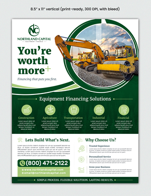 Flyer Design by SAI DESIGNS for Northland Capital | Design: #37417716
