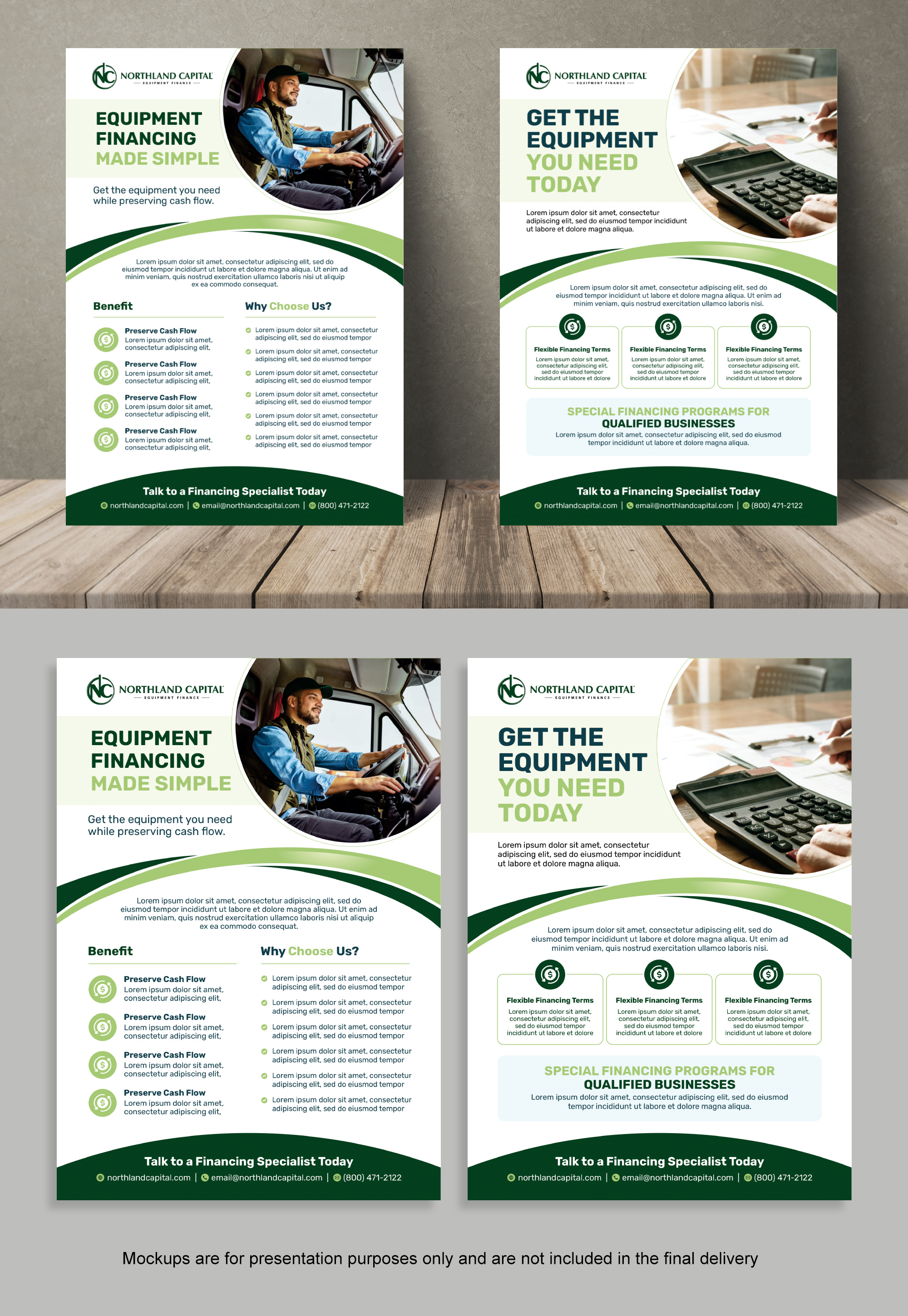 Flyer Design by Dzhafir for Northland Capital | Design #37422007