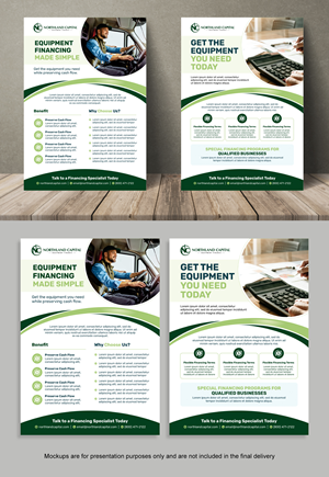 Flyer Design by Dzhafir for Northland Capital | Design: #37422007