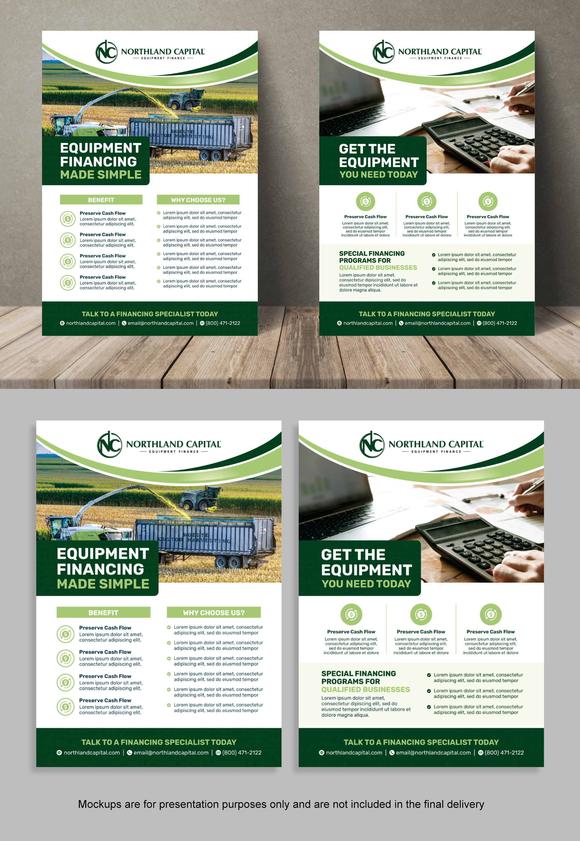 Flyer Design by Dzhafir for Northland Capital | Design #37422008