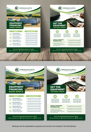 Flyer Design by Dzhafir for Northland Capital | Design: #37422008