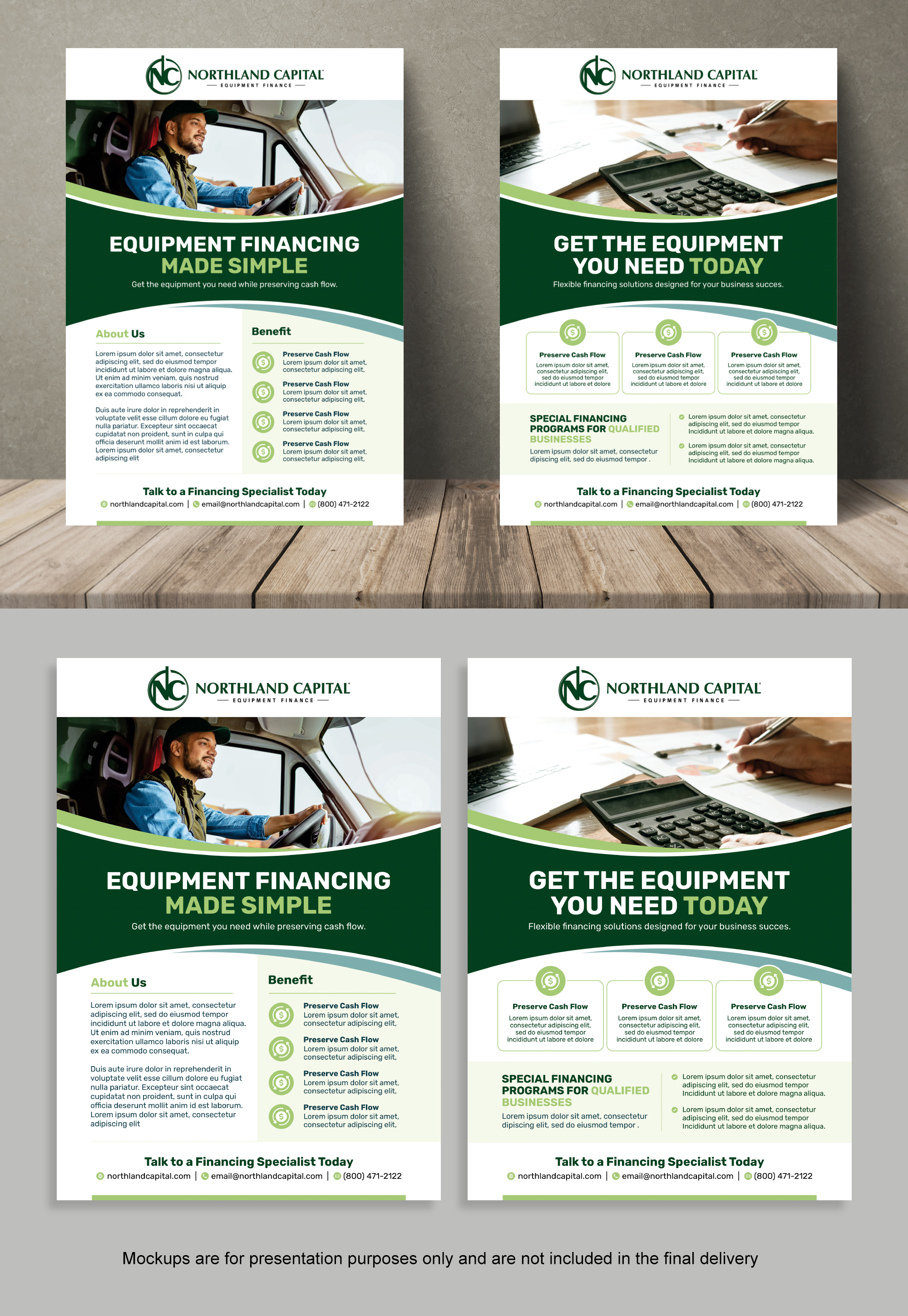 Flyer Design by Dzhafir for Northland Capital | Design #37422009
