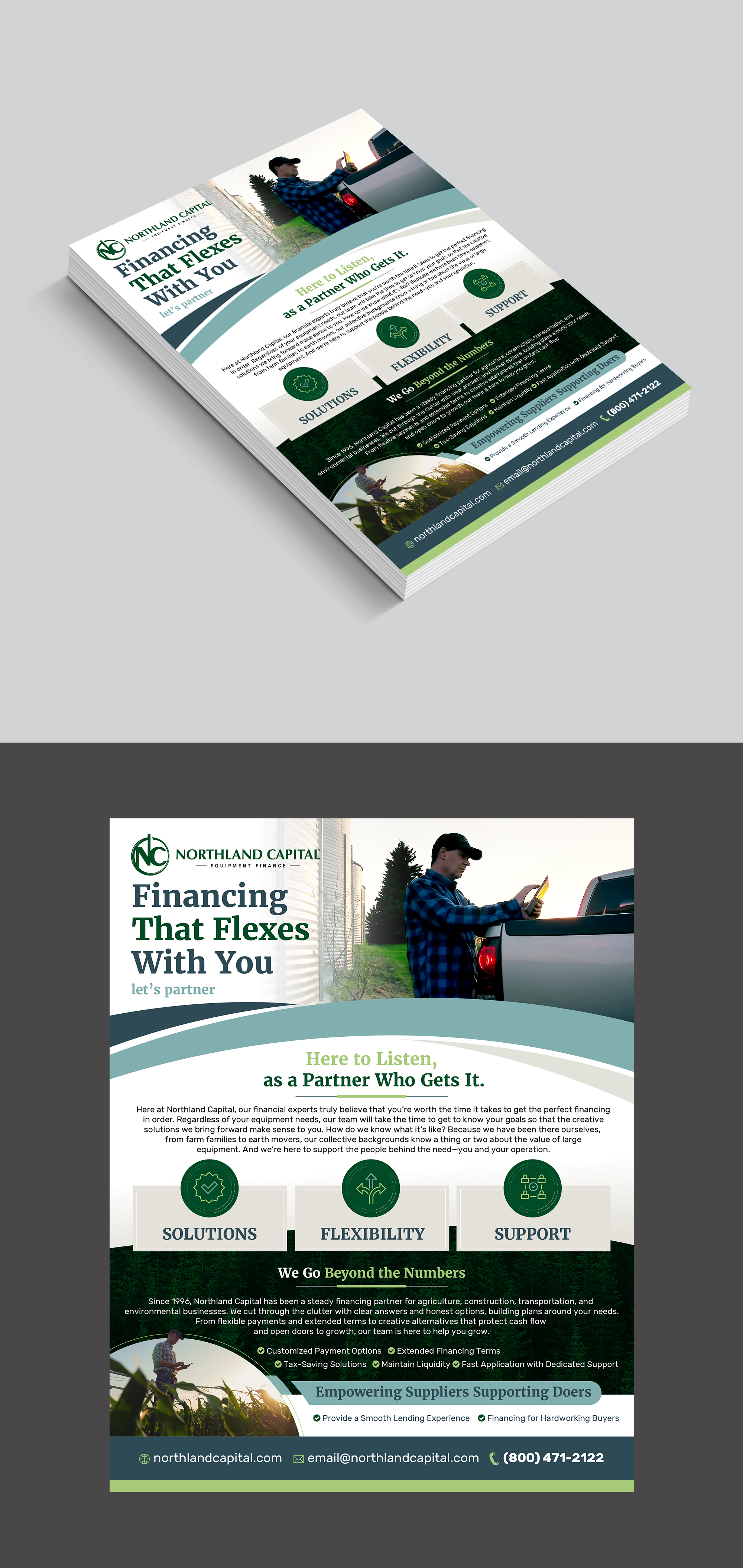 Flyer Design by TheWebD for Northland Capital | Design #37419500
