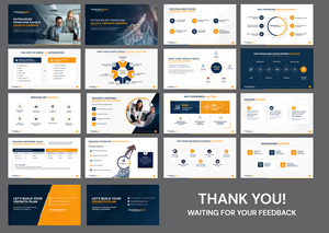 PowerPoint Design by Blue Sparrow for this project | Design: #37412140