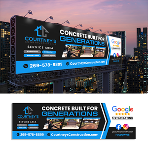 Werbetafel-Design von debdesign für dieses Projekt | Design: #37408166