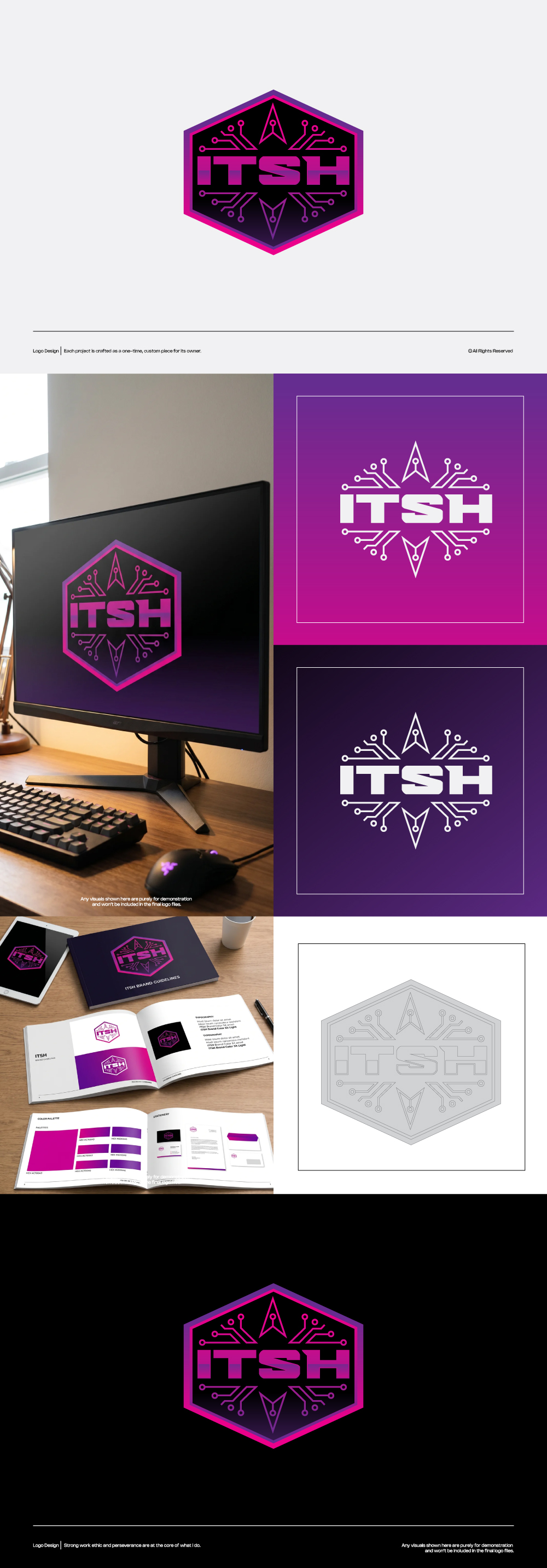 Logo Design by Gol D Roger™ for I.T Southern Highlands | Design #37408971