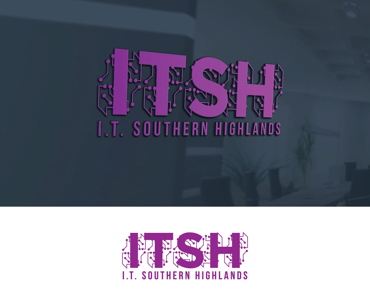 Logo Design by Srk pix!14 for I.T Southern Highlands | Design #37412048