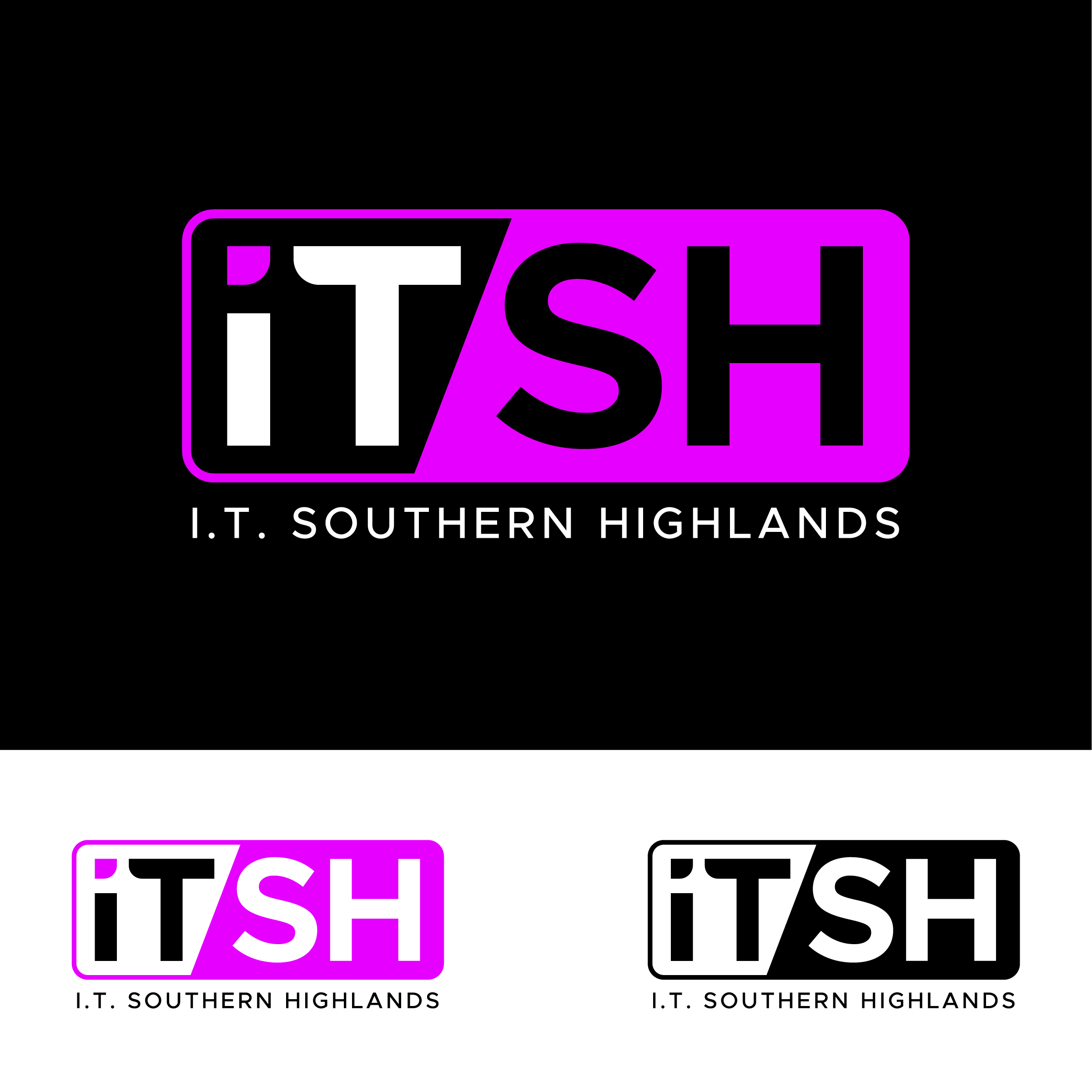 Logo Design by John Mark Arts for I.T Southern Highlands | Design #37409369