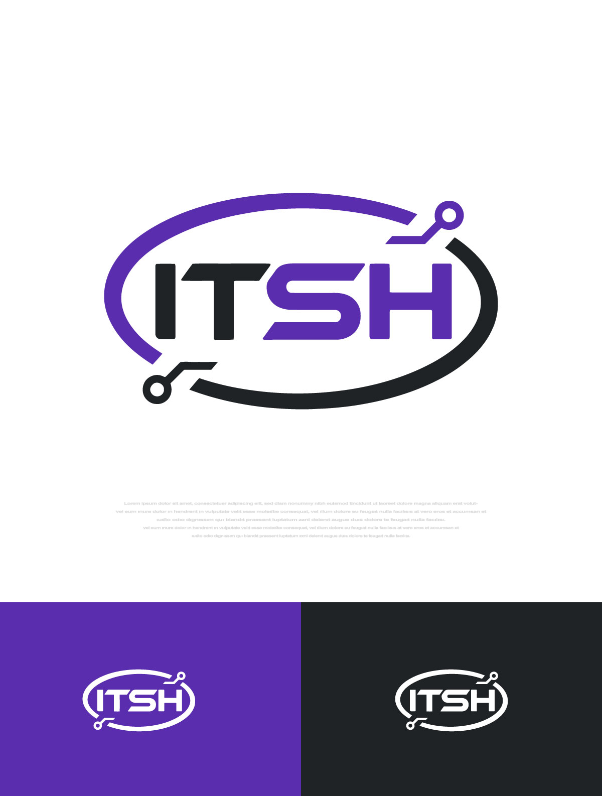 Logo Design by Nuvix for I.T Southern Highlands | Design #37409512
