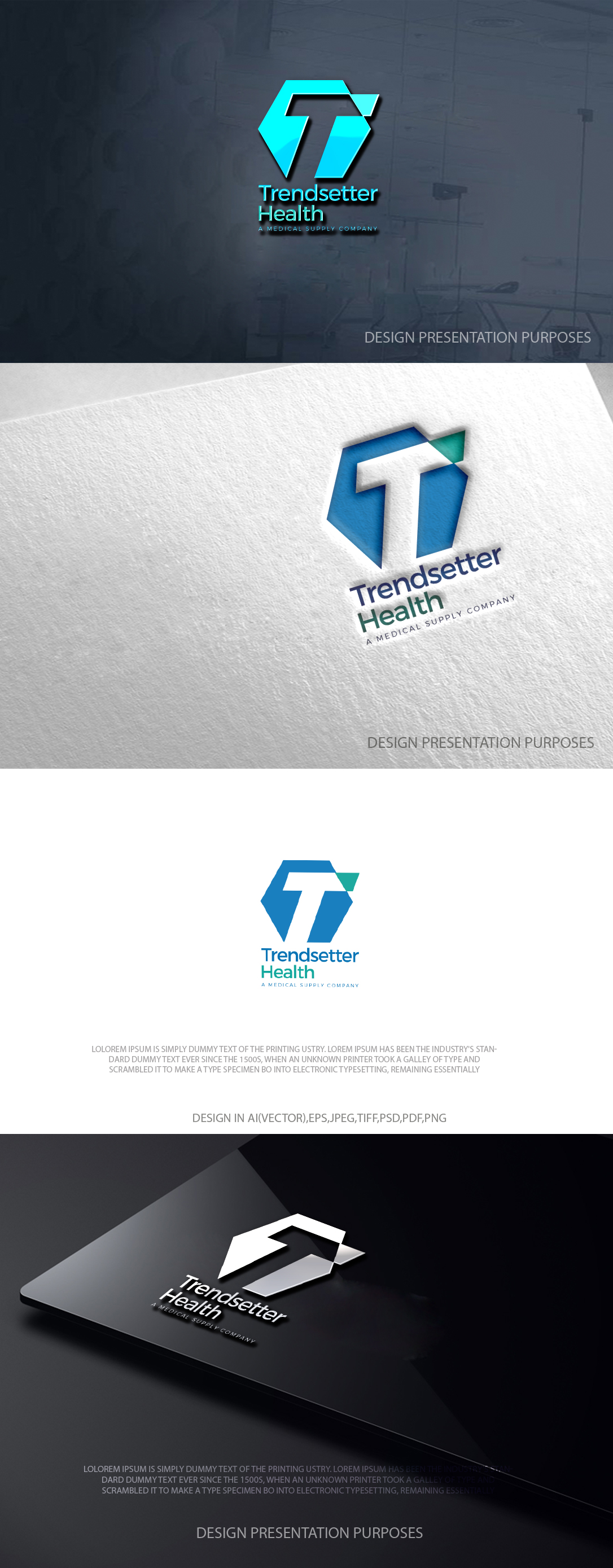 Logo Design by zebronicgraphic for Paradigm MedSolutions | Design #37413719