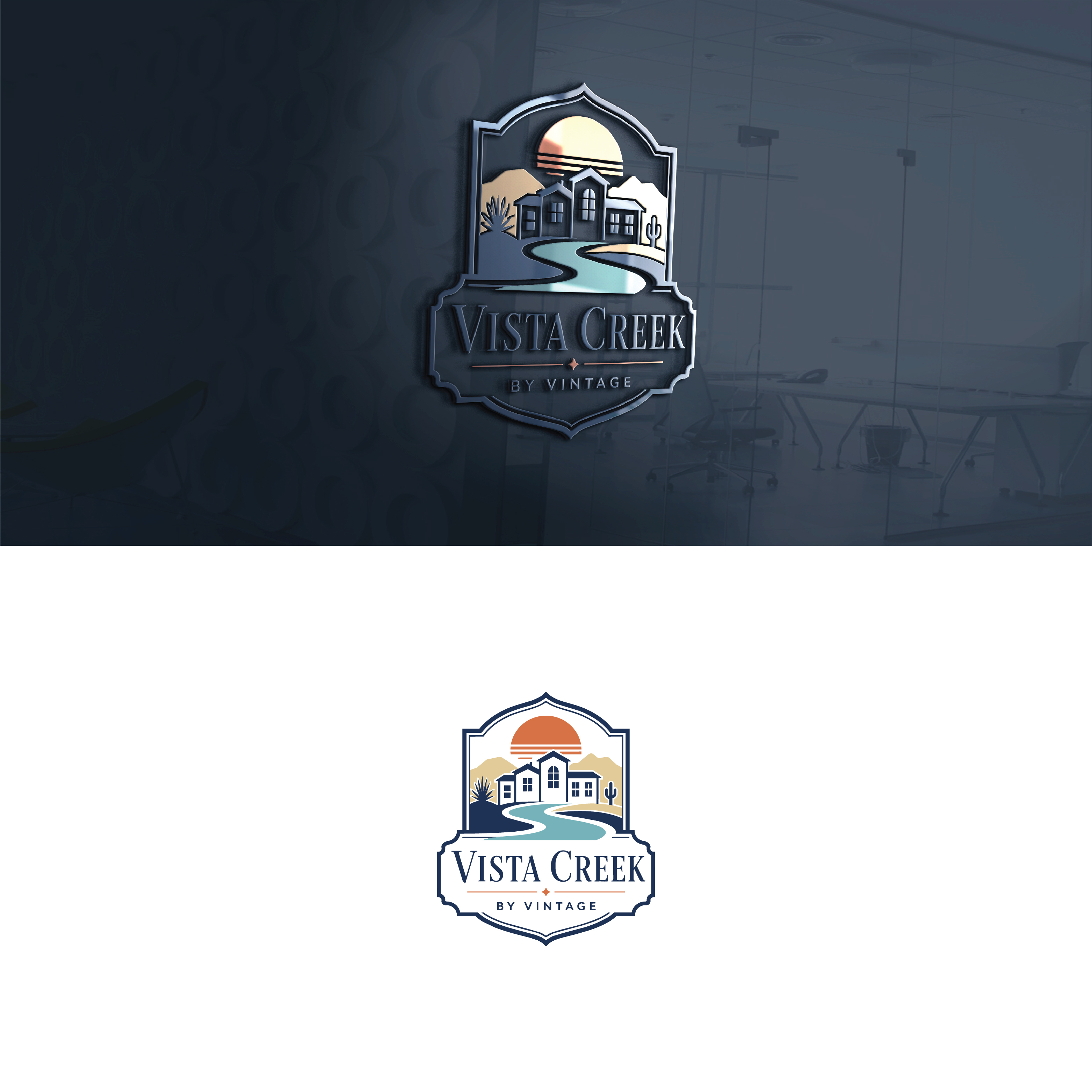 Logo Design by Usmaan4 for Vintage Housing | Design #37423054