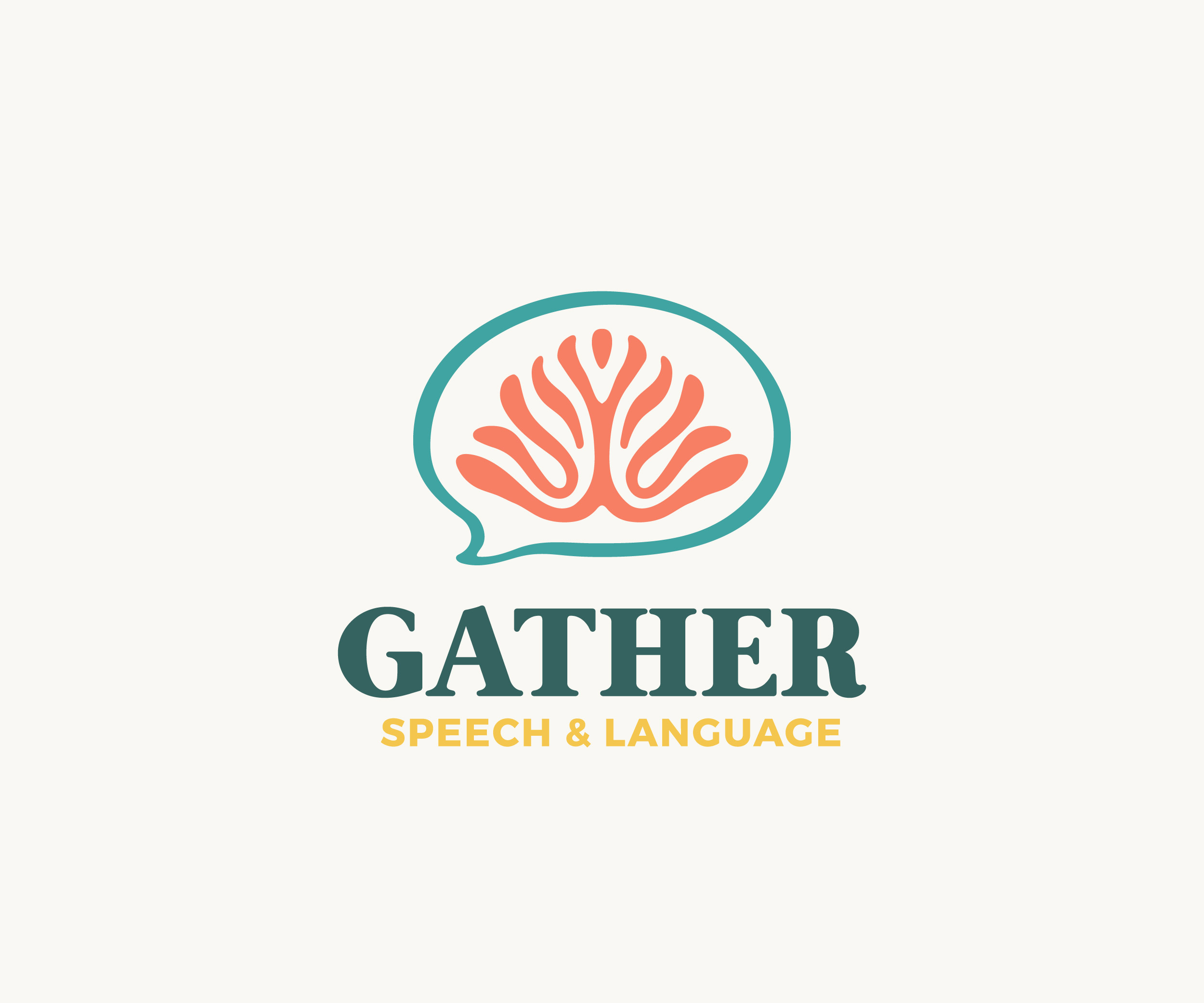 Logo Design by James J. for Gather Speech & Language | Design #37419147
