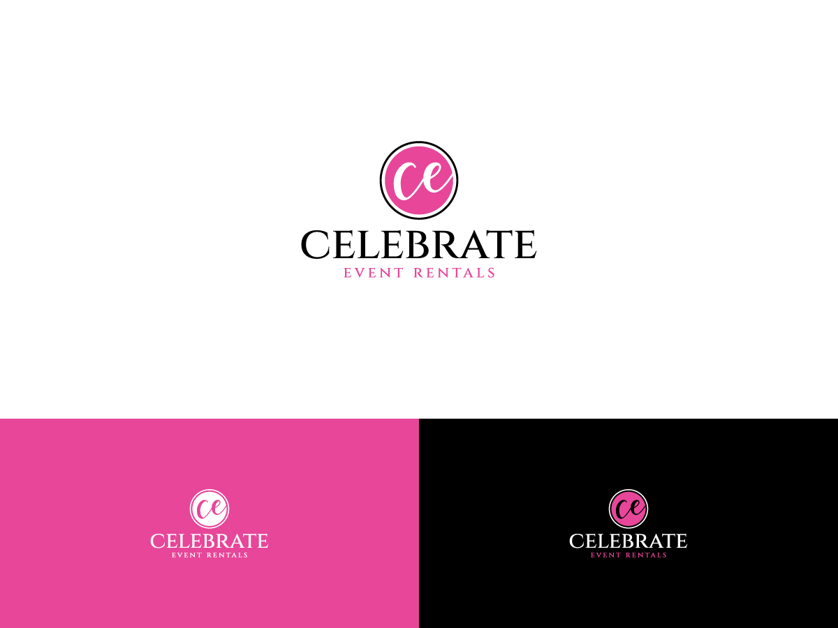 Logo Design by Gexheen for Celebrate Event Rentals | Design #37425031