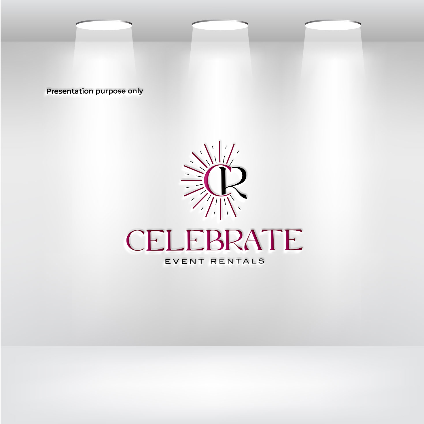 Logo Design by RS_Design for Celebrate Event Rentals | Design #37426278