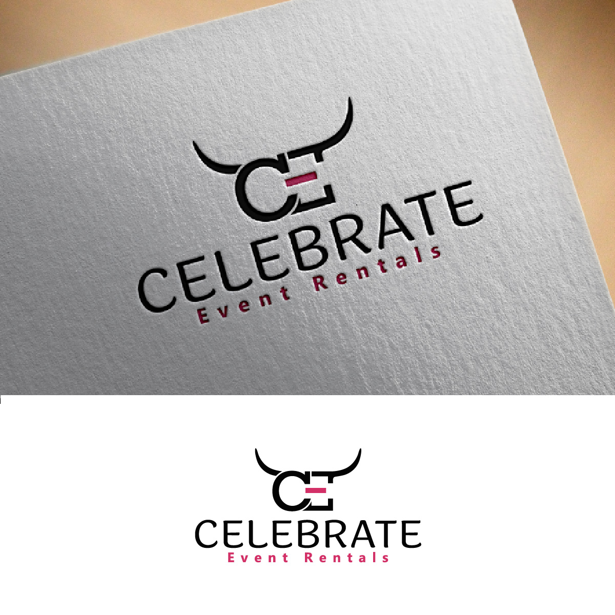 Logo Design by Loknath for Celebrate Event Rentals | Design #37426548