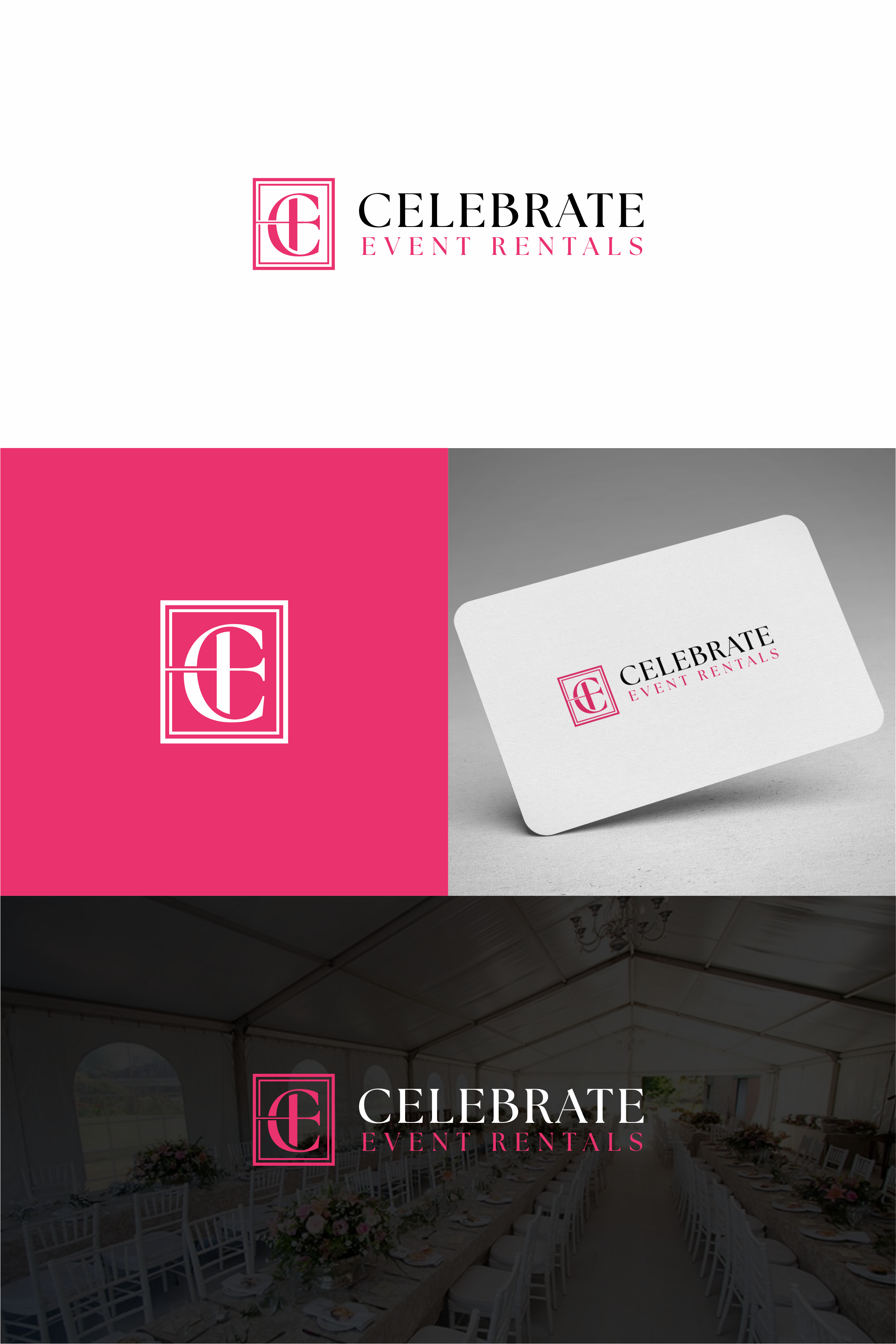 Logo Design by ndra for Celebrate Event Rentals | Design #37458896