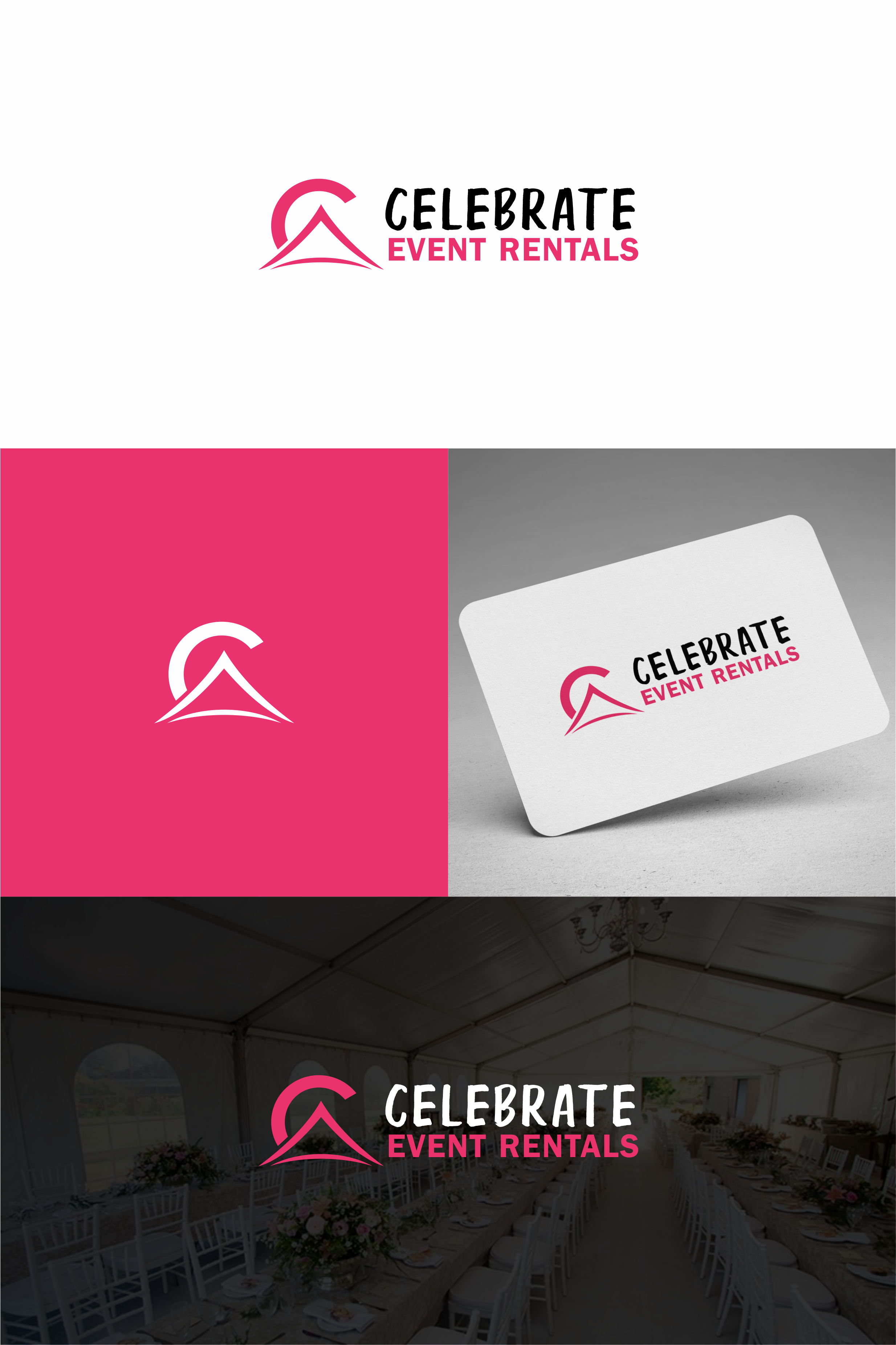 Logo Design by ndra for Celebrate Event Rentals | Design #37460509
