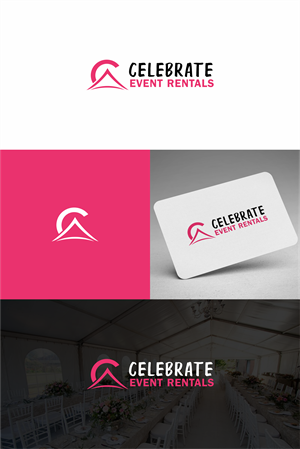 Logo Design by ndra for Celebrate Event Rentals | Design: #37460509
