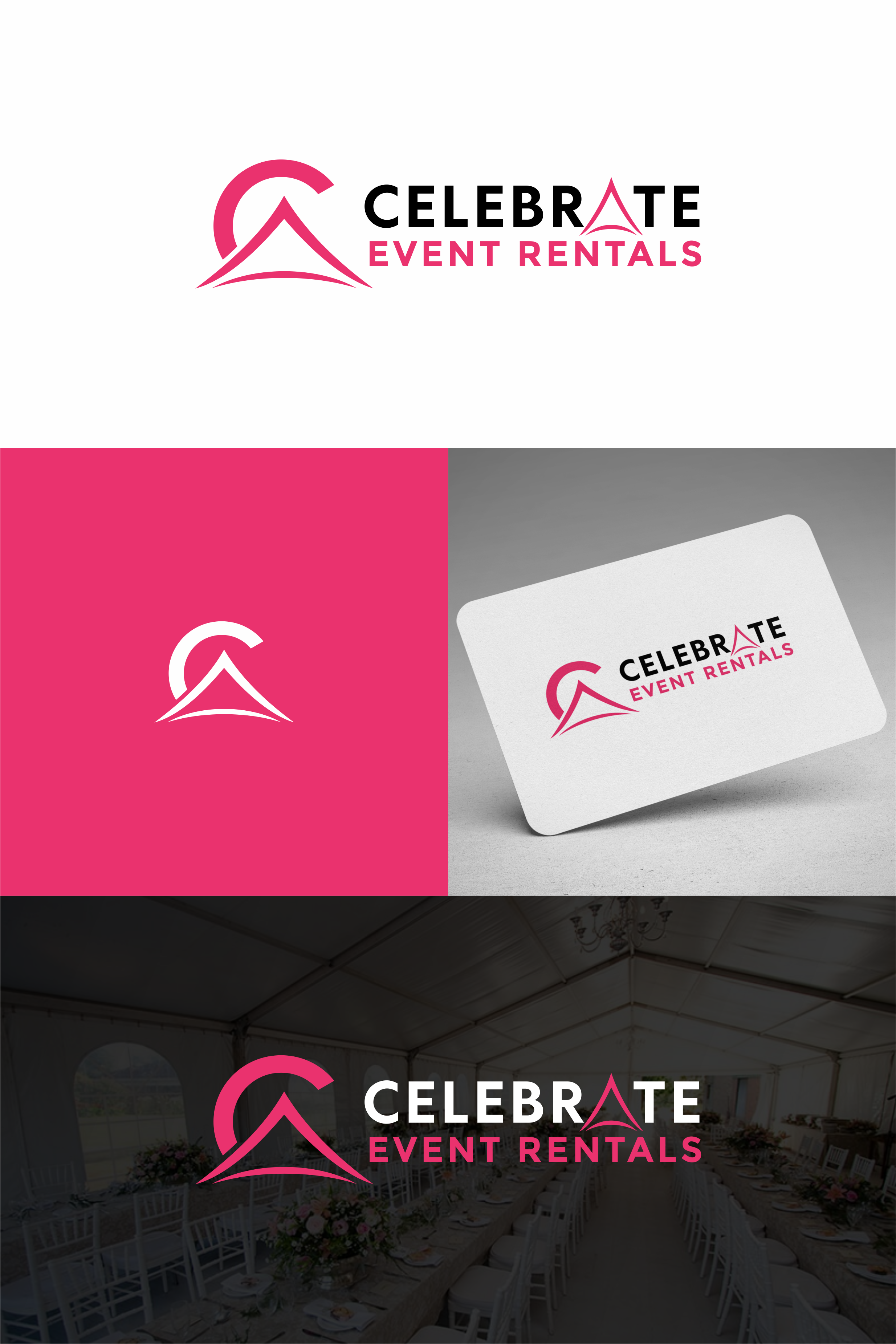 Logo Design by ndra for Celebrate Event Rentals | Design #37460542