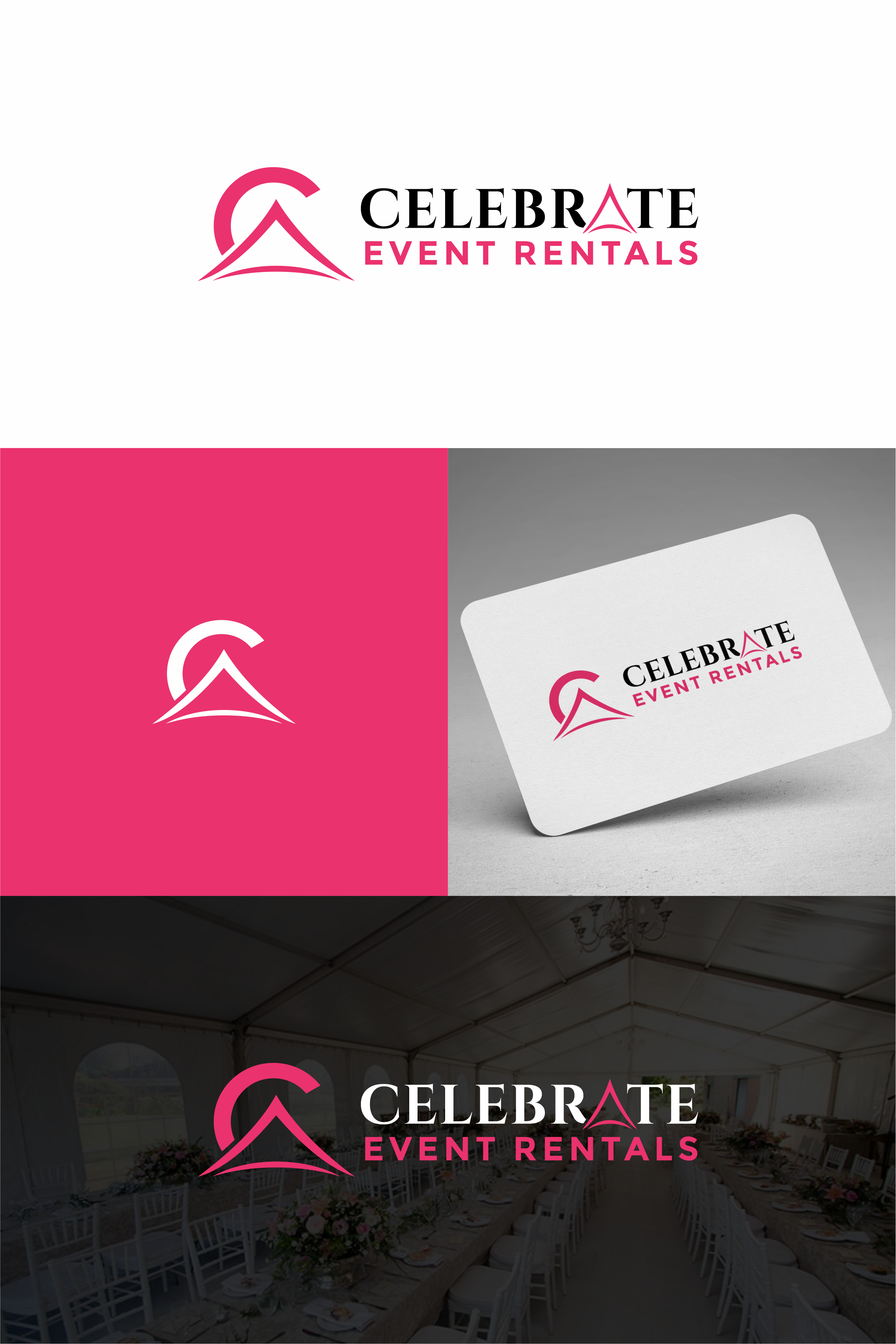 Logo Design by ndra for Celebrate Event Rentals | Design #37460558