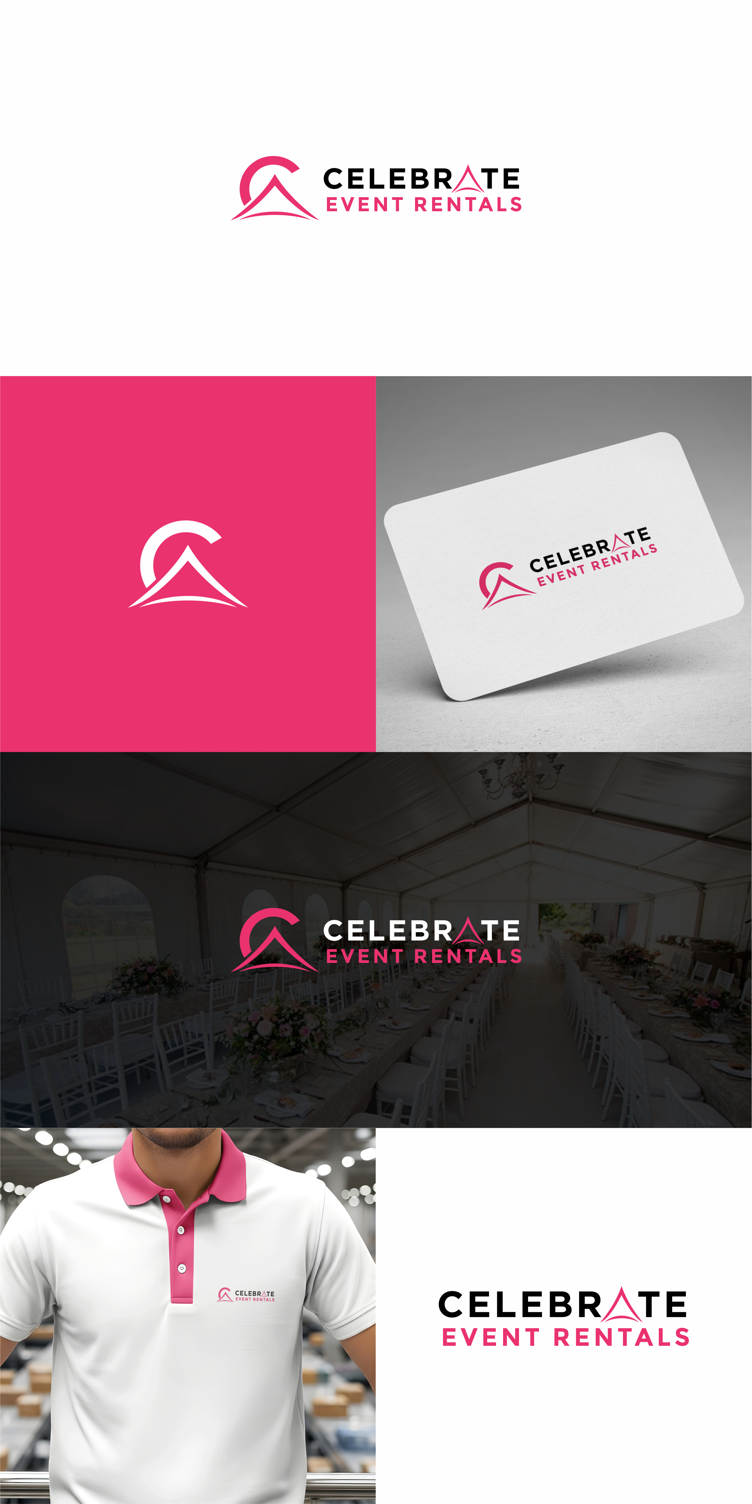 Logo Design by ndra for Celebrate Event Rentals | Design #37461370