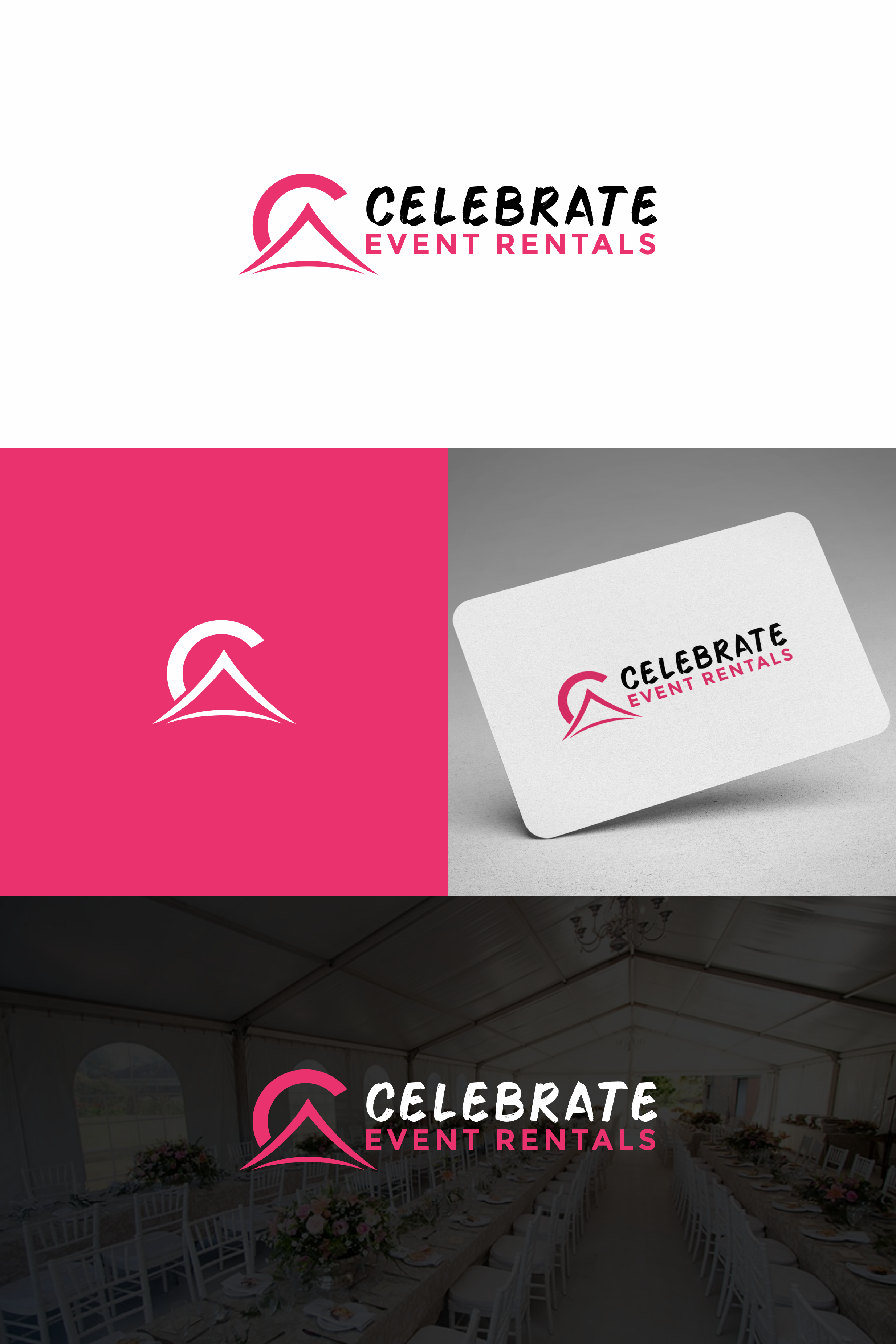 Logo Design by ndra for Celebrate Event Rentals | Design #37463164