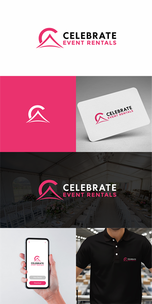 Logo Design by ndra for Celebrate Event Rentals | Design: #37463912
