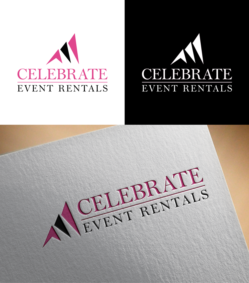 Logo Design by RA-bica for Celebrate Event Rentals | Design #37435131