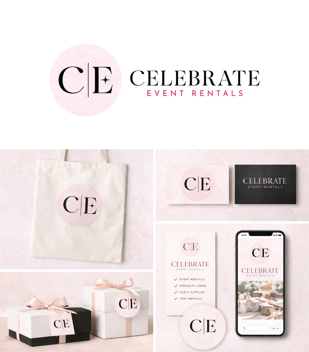 Diseño de Logo por FellaCreator para Celebrate Event Rentals | Diseño #37442201