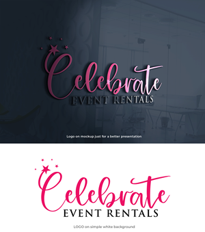 Logo Design by Asad Shaikh for Celebrate Event Rentals | Design: #37436132