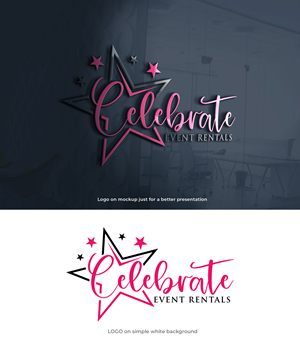 Logo Design by Asad Shaikh for Celebrate Event Rentals | Design: #37436133