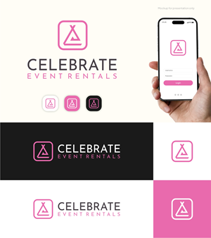 Diseño de Logo por Noekha Studio para Celebrate Event Rentals | Diseño: #37438422