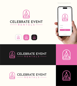 Diseño de Logo por Noekha Studio para Celebrate Event Rentals | Diseño: #37439629