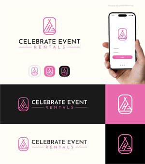 Diseño de Logo por Noekha Studio para Celebrate Event Rentals | Diseño: #37439633