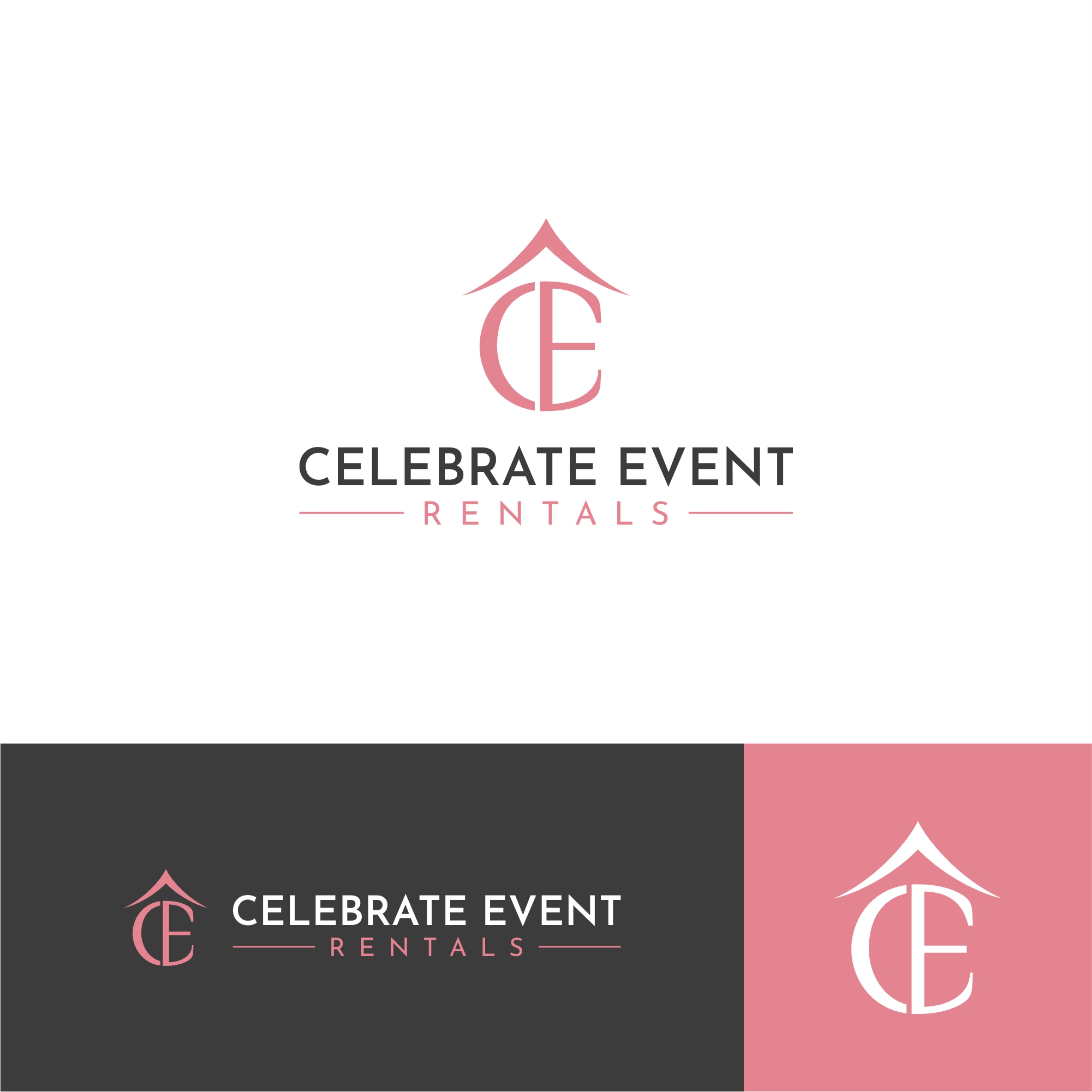 Diseño de Logo por Noekha Studio para Celebrate Event Rentals | Diseño #37440201