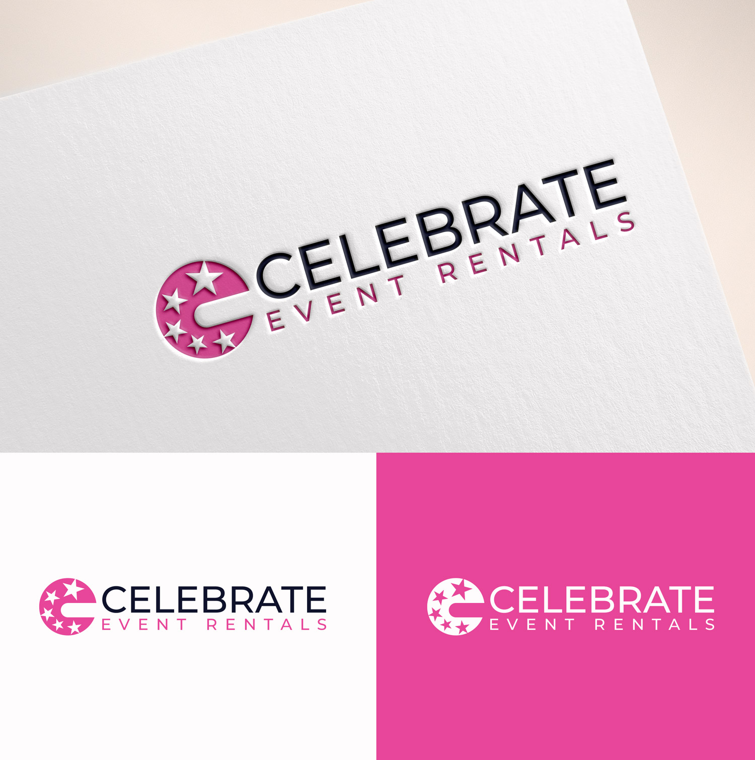 Logo Design by M Art & Design for Celebrate Event Rentals | Design #37436172