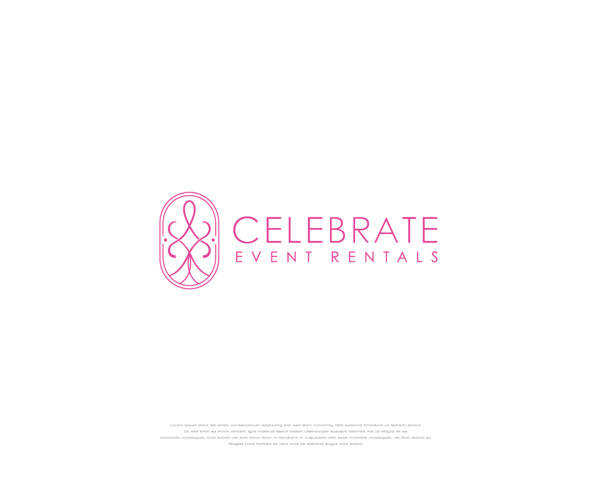 Logo Design by apik. for Celebrate Event Rentals | Design #37431149