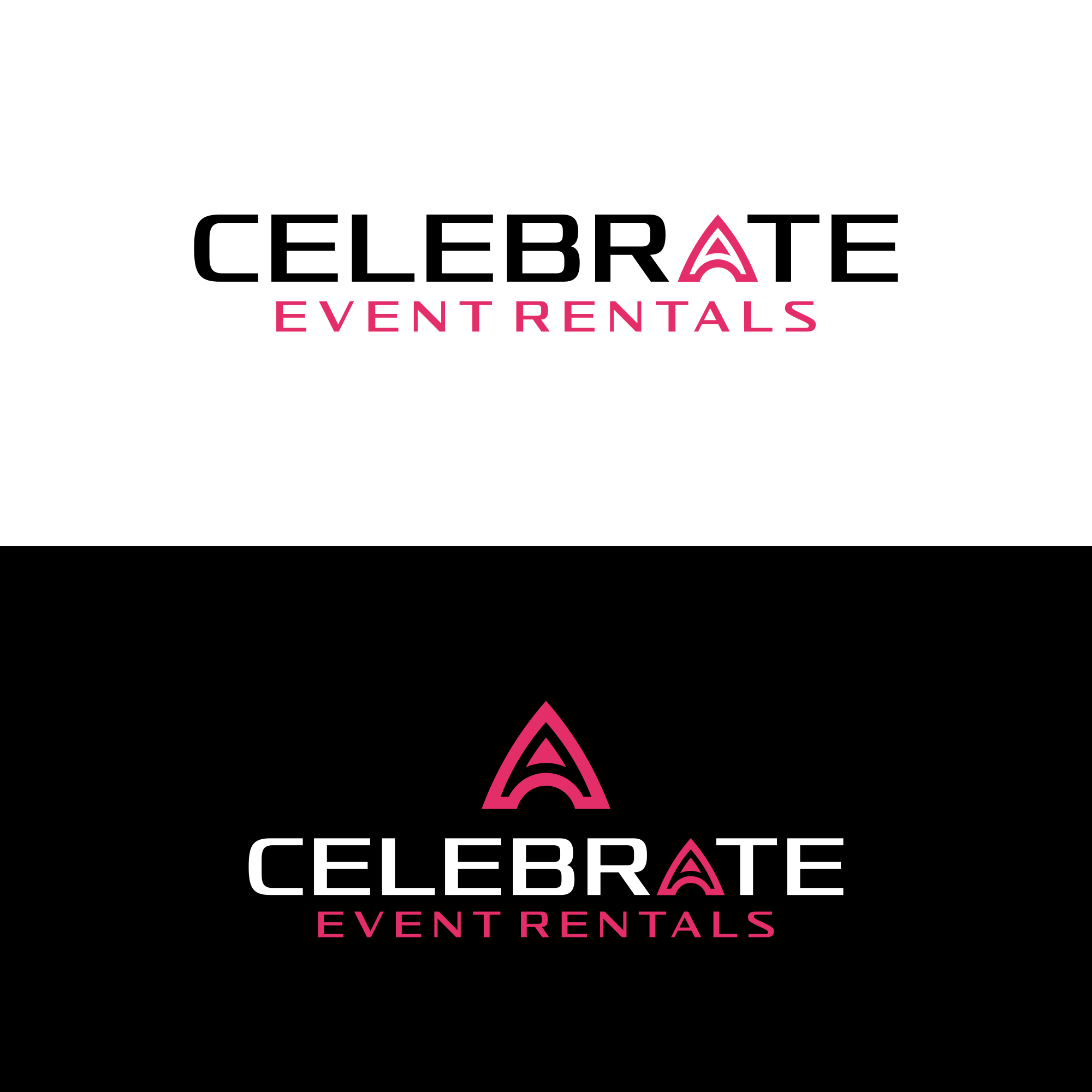 Diseño de Logo por ni9 para Celebrate Event Rentals | Diseño #37442294
