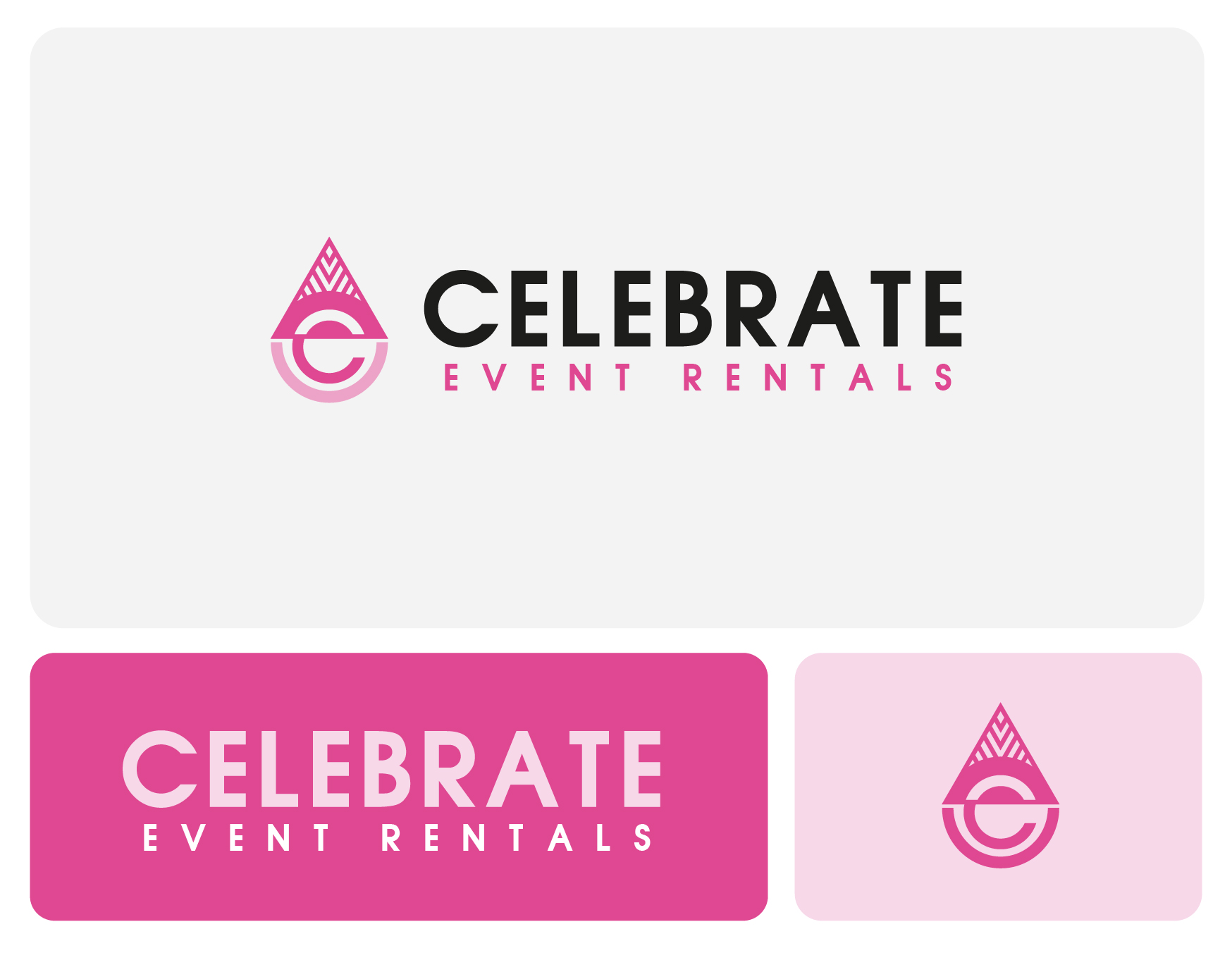 Diseño de Logo por LuisParra19 para Celebrate Event Rentals | Diseño #37438610