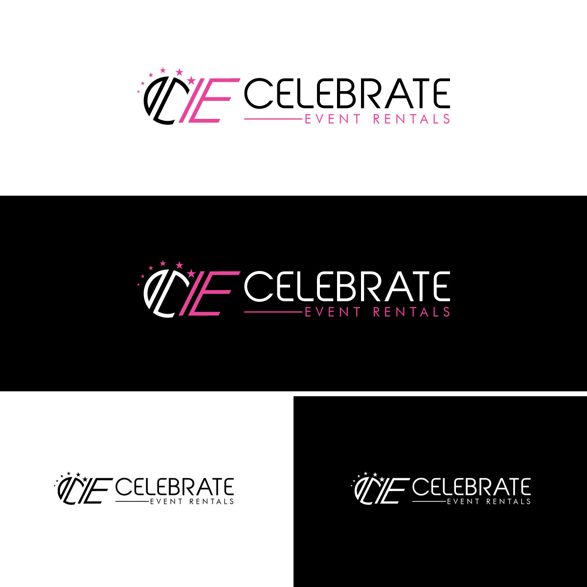 Diseño de Logo por Alex Henry para Celebrate Event Rentals | Diseño #37426268