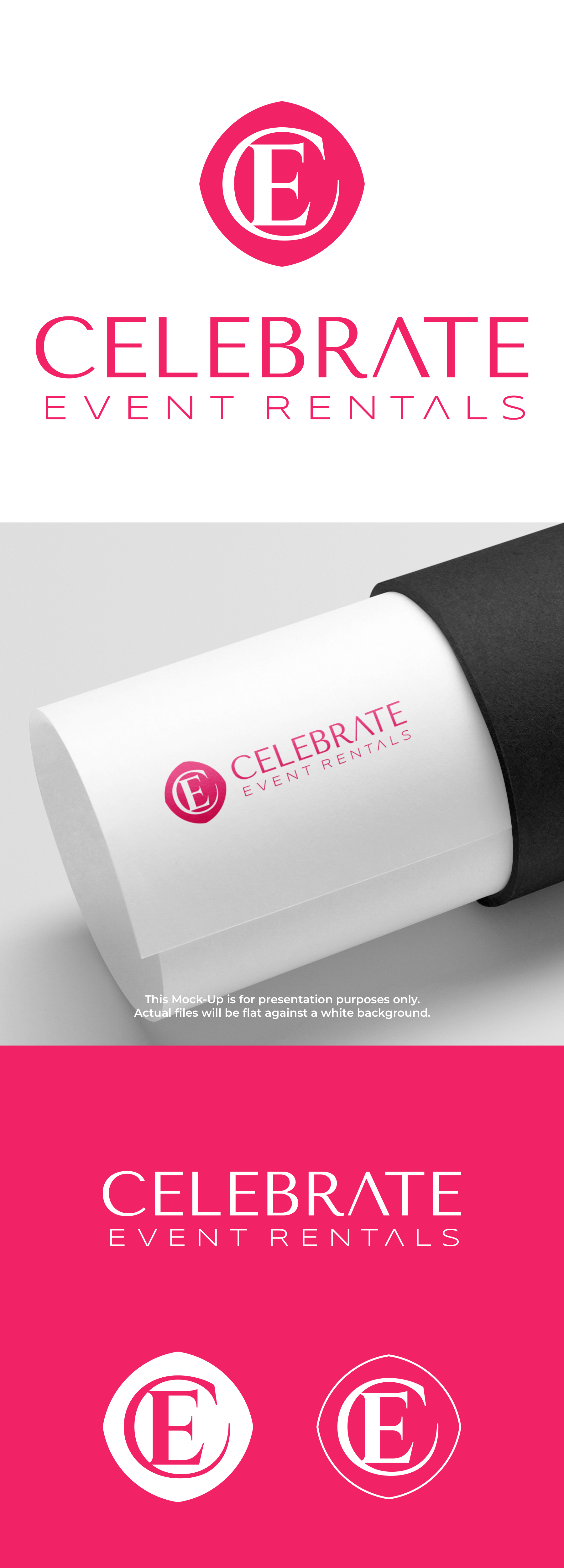 Logo Design by Oleksandr Tovarkov for Celebrate Event Rentals | Design #37426234