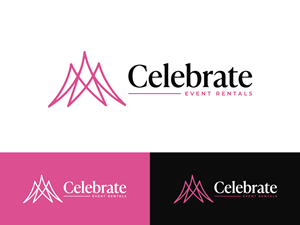 Diseño de Logo por yozdesign para Celebrate Event Rentals | Diseño: #37439405