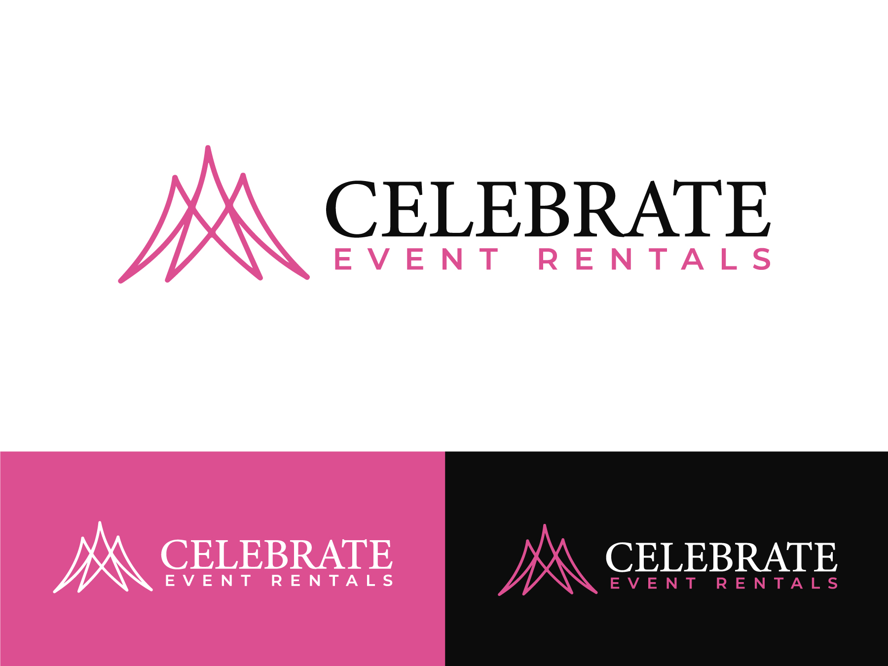 Diseño de Logo por yozdesign para Celebrate Event Rentals | Diseño #37461127