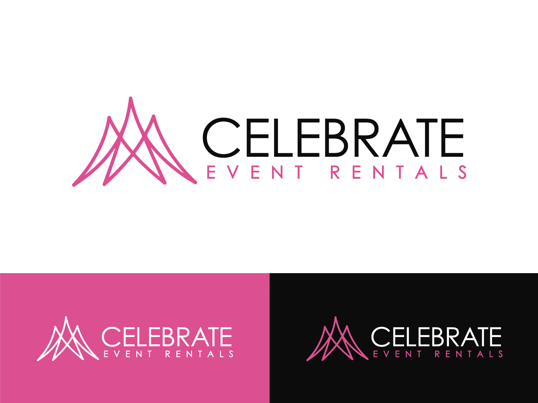 Diseño de Logo por yozdesign para Celebrate Event Rentals | Diseño #37463832