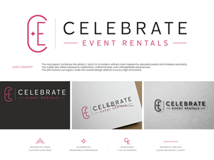 Diseño de Logo por Graphicvai para Celebrate Event Rentals | Diseño: #37437296