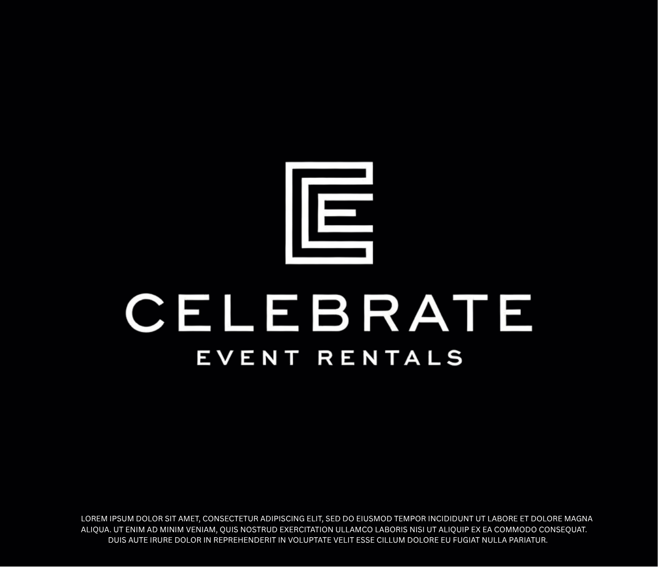 Logo Design by Anisadwi20 for Celebrate Event Rentals | Design #37448380