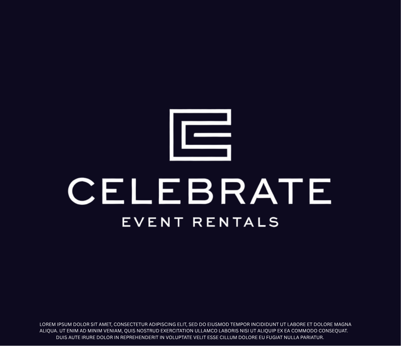 Diseño de Logo por Anisadwi20 para Celebrate Event Rentals | Diseño #37448381